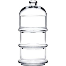 Calperia 3 Bölmeli Kapaklı Servis Kasesi, Yüksek Kalite ve Şık Tasarım