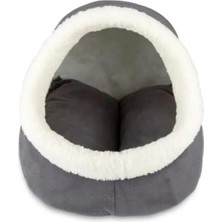 Calperia Yıkanabilir Kedi Yuvası - Gri