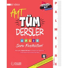 Palme Yayınevi Hazırlık Yks Ayt Tüm Dersler Aylık Soru Fasikülleri Eşit Ağırlık