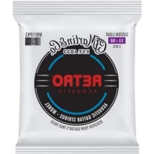 Calperia Akustik Gitar Için Özel Işık Monel Tel Seti