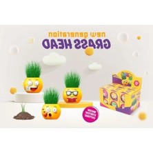 Calperia Emoji Temalı Çim Adam Seti - 6'lı Eğitici Kiti