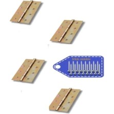 Calperia Katlanır Kapı Menteşesi, Yaprak Menteşe No:2, 4 Adet