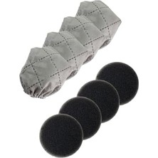 Tuba Toptaş Marketto ile Uyumlu Rody Uyumlu Dik Süpürge Toz Torbası ve Filtresi 4'er Adet