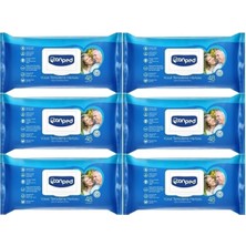 Vücut Temizleme Havlusu / Vücut Temizleme Mendili 48Lİ X6 Paket Canped