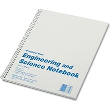 Tuba Toptaş Mühendislik & Bilim Notebook, Beyaz, 27,9 x 21,6 cm 60 Yaprak (33610)