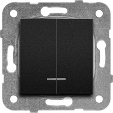 Calperia Çocuk Korumalı Mekanizma ve Düğme Kapaklı Işık Komütatör