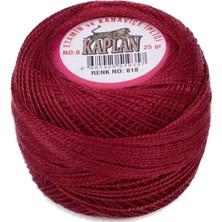 General Kaplan Etamin ve Kanaviçe Ipi 8 No Kod/renk: 818 - Royaleks