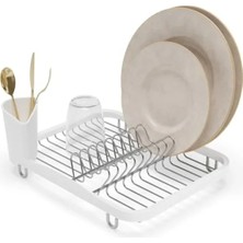 Calperia Kompakt Metal Bulaşıklık - Ayrı Çatal Bıçak Sepeti ile