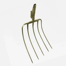 Calperia Sapsız Metal 5 Dişli Yaba Ot Taşıma ve Karıştırma Dirgeni