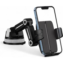 Tuba Toptaş Araç Içi Telefon Tutucu, Siyah, Evrensel Uyumlu