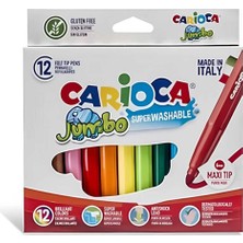 Senka Jumbo Süper Yıkanabilir Keçeli Boya Kalemi 12’li