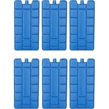 Calperia 6 Adet 400ML Termos Buz Aküsü - Extra Soğutma Özellikli, 60 Saat Koruma