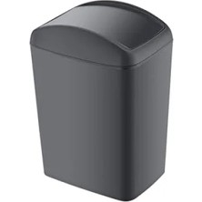 Calperia 5 Lt Kapasiteli Modern Döner Kapaklı Çöp Kutusu