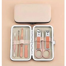 Calperia 7 Parça Profesyonel Manikür Pedikür Seti - Rose Gold
