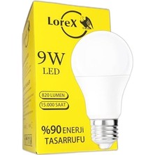 Lorex LR-LA09 9W LED Ampul, LED Tasarruflu Ampul          [enerji Sınıfı F]