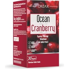 Cranberry Takviye Edici Gıda 30 Kapsül