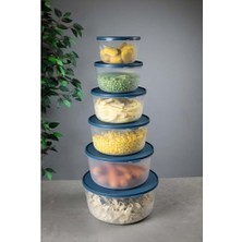 6 'lı Yuvarlak Karma Set