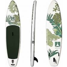 Şişme Sup Sörf Tahtası Stand Up Paddle Board 330×84×15 cm 180  Taşıma Kapasitesi Eva+Pvc Drop Stitch Tam Set Kürek Pompa Ayak Bilek Kayışı Kanat Çanta