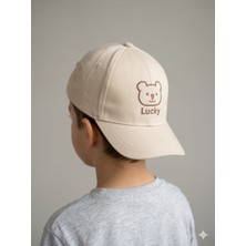 Benitto Kids Kitti 1-4 Yaş Lucky Nakışlı Erkek Çocuk Kep Şapka