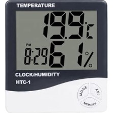 Htc-1 Dijital Termometre, Iç Mekan Sıcaklık ve Nem Ölçer