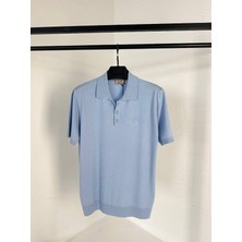 Hermes Premium Triko Polo Yaka Düğmeli T-Shirt – Yumuşak Dokulu, Nefes Alabilir, Şık Erkek Tişört