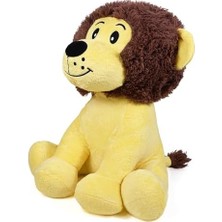 Bey Sevimli Peluş Aslan, Sarı ve Kahverengi, Yumuşak Oyuncak, Çocuklar Için Peluş Hayvan (Küçük Aslan)