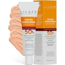 Yüksek Koruma Tinted (Kapatıcı) 50 Spf Güneş Kremi