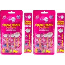 Ton Balıklı & Somonlu Sıvı Kedi Ödül Maması Islak Mama (2 Paketi)