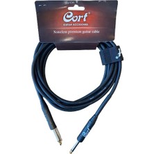 Cort CA508 Gitar Kablo Gürültüsüz (Noısless) Cable 3m Siyah