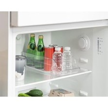 3 Lü Kırılmaz Ultra Dayanıklı Buzdolabı Düzenleyici Organizer Kutu Şeffaf Set (3 Lü Şişe Organizer Set)