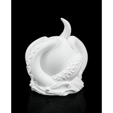 R3DWORKS Abyss Sphere Table Lamp – 3D Baskı Ahtapot Tasarımlı Dekoratif Masa Lambası, Gece Lambası, Ortam Işığı