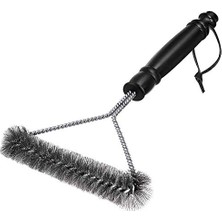Metal Izgara Fırçası, Izgaralar, Mutfak Aksesuarları Için Üçgen Temizleme Fırçası, Tel Kıllı Alet Izgaraların Kirlerini Ovmak ve Temizlemek Için