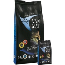 Vancat Balıklı Yetişkin Kedi Maması 15 kg