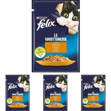Tavuklu Yetişkin Kedi Konservesi Pouch 85 gr (4 Paketi)