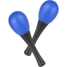 Midex ORF-MRC-06BL Örf Aletleri Mavi Marakas Plastik Maracas 2 Adet (Çift)