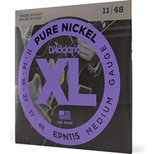 EPN115 Elektro Gitar Tel Seti, Xl, Pure Nickel, Blues/jazz