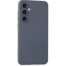 Newface Samsung Galaxy S24 Kılıf Nano Içi Kadife Silikon - Gri