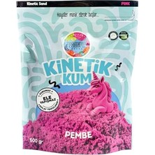 Pembe Kinetik Kum - 500 gr