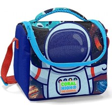Erkek Çocuk Mavi Astronot Okul ve Piknik Beslenme Çantası