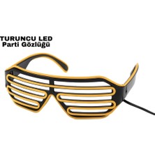 MiraLive Neon Gözlük Turuncu