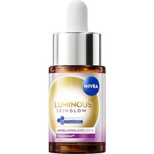 Nıvea LUMINOUS630 Skin Glow Anında Aydınlatıcı Serum 15ML, Eşit Cilt Tonu, Thiamidol, Niasinamid, Aloevera,deneme Boyu