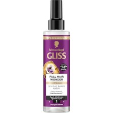 Gliss Full Hair Wonder Saç Dökülme Karşıtı Sıvı Saç Kremi 200 ml