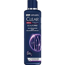 HDY Store Clear Men Güçlendirici Şampuan 300 ml Saç Dökülmesine ve Kepeğe Karşı Etkili Alkolsüz Formül