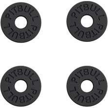 Pitbull Kauçuk Gitar Askı Kilidi – Tak-Çıkar Montaj Gerektirmez – Tüm Askı Pimlerine Uyumlu – Gitar Güvenliği Için Kilit – 5 Renk Seçeneği (4'lü Paket) (Siyah)