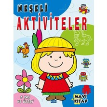 E-Woman Neşeli Aktiviteler - Mavi Kitap