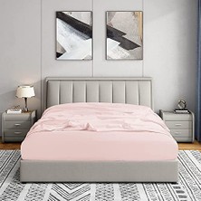 | Jersey |%100 Doğal Pamuklu Tek/çift Kişilik Lastikli Çarşaf Pudra