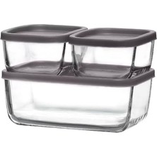 Lav Cube 3'lü Saklama Kabı