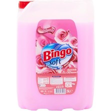 Soft Gülpembe Hipoalerjenik 50 Yıkama Çamaşır Yumuşatıcısı 5l