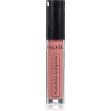Note Cosmetics Flawless Lipgloss 03 Dried Rose Nemlendirici Etkili Parlak Ruj, Pembe
