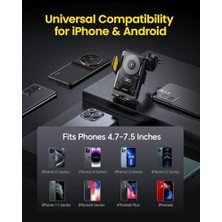 Bey Superauto Araç Içi Şarjı, 15W Hızlı Şarj Aleti, Siyah